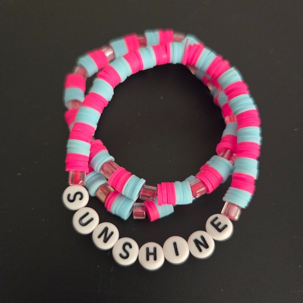 Sunshine Beaded Bracelet Set